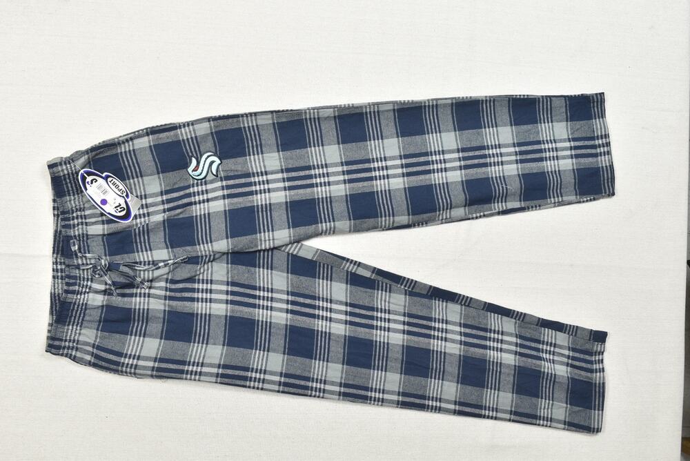 NEW Concepts Sports Seattle Mariners Casual Sleep pants Size S Small Plaid